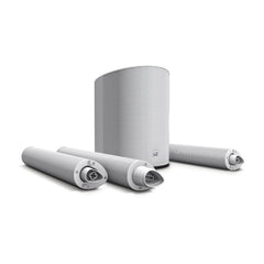 LD Systems MAUI 5 GO W Système de sonorisation colonne sur batterie ultra-portable blanc