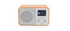 Déco : Radio DAB+ rechargeable Bois clair