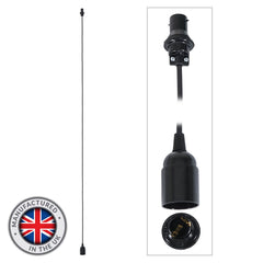 eLumen8 3.0m BC Festoon Pendant - E27 Lamp Holder