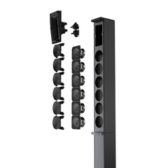 2X LD Systems MAUI® 11 G3 Système de sonorisation à colonne cardioïde portable, noir