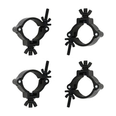 4x pince de gréement de scène demi-coupleur Equinox (noir)
