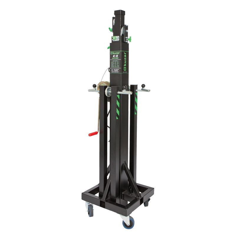 Swl Stand Kuzar K-5 Telescopic Lifter 5.35m 250kg SWL Winch Stand – Simply Sound ...