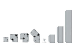 EventBoard S50 PREMIUM gris (2 pièces)