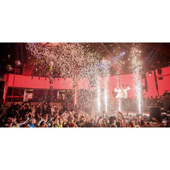 2x AFX Sparkular Mini Cold Spark Machine Bundle inc 10 x Granules Pack