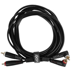 UDG Ultimate Audio Cable Set RCA Straight - RCA Angled 3m