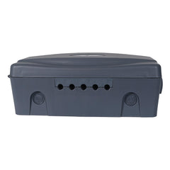 Boîtier électrique résistant aux intempéries Masterplug, gris foncé IP54, alimentation de jardin extérieur