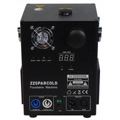 4x ZZip Cold Spark Fountain Effect inc Flightcase