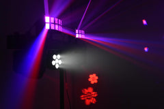 Thor LED Moving Head FX Bar Strobe Laser Par DJ Effect Lighting System inc tripod & bag