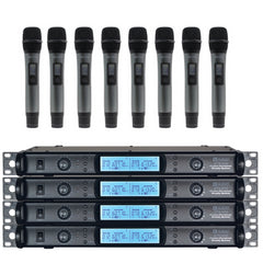 Système portable W Audio DTM 600H 8 voies (606,0 MHz-614,0 MHz) V2