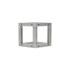 Equinox Quad Steel DecoTruss Box Corner Silver