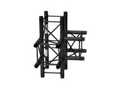 Alutruss Decolock Dq4-Spat42 4-Wege-T-Stück Schwarz