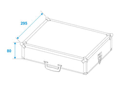 ROADINGER Flightcase 1x Easy Show