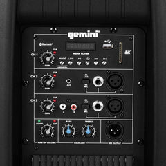 Gemini AS-2115BT 2000 Watt 15” Active Bluetooth® Loudspeaker