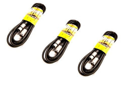 3 x Proel Livewire 3M XLR-Mikrofonkabel