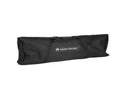 OMNITRONIC Mobile DJ-Leinwand gebogen inkl. Abdeckung weiß