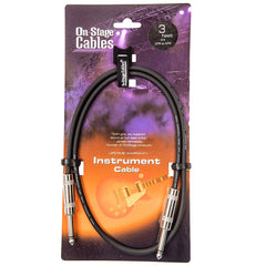 On Stage Instrument Cable - 3ft/1m