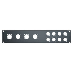 Penn Elcom Panneau Rack Perforé 2U 19'' - Type 8 D et 4 G (R1273MPR/2UK)