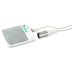 IMG Stageline ECM-306B/WS Microphone de surface blanc micro de micro de théâtre