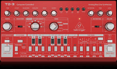 Behringer TD-3-RD Analog Bass Line Synthesizer VCO VCF 16-Step Sequencer