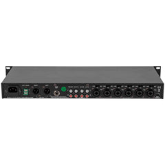 HPA 6ch XLR Input Rack Mixer Bluetooth Install