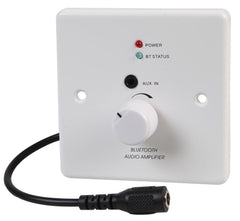 Pro Signal Bluetooth Amplifier for Speaker Sound System Volume Control Wallplate Install