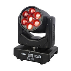 Showtec Shark Zoom Wash One 7 x 15W RGBW LED Moving Head DJ Disco