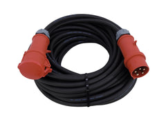 Rallonge Psso Cee 32A 5X6 25M Rouge