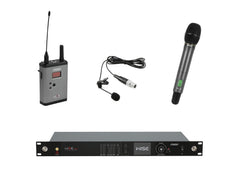 Psso Set Wise Two + Dyn. Wireless Microphone + Bp + Lavalier 638-668Mhz