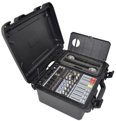 Citronic FLITE-600 Powered Mixer Amplifier 2 x 300W Dual UHF Microphones DSP *B-STOCK*