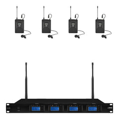 IMG Stageline UHF Wireless Tie Clip System System (Bundle 2)