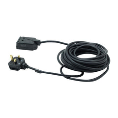 Masterplug 1 Gang 10 m 13 A HD-Netzverlängerungskabel, schwarz (EXS13110B)