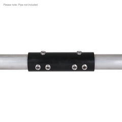 eLumen8 Menuisier de tube d'échafaudage en aluminium de 48 mm - Noir
