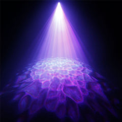 Lampe à effet d'eau Cameo SCUBA avec LED 90 W, roue chromatique et 2 lentilles