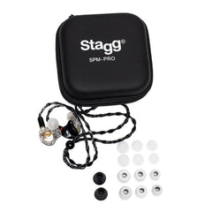 Stagg SPM-PRO Black Pro In Ear Earphones for Wireless IEM