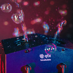 QTX Tetra Bubble: High Output 4-Wheel Bubble Machine