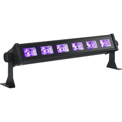 Barre LED UV Thor 6 x 3 W lumière ultraviolette noire