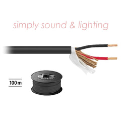 IMG Stageline 100M 2 x 2.5mm Speaker Cable