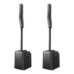 2x Electro-Voice (EV) Evolve 50 Portable Line Array Systems (Black)
