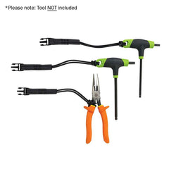 ELLER Ergodyne Detachable Lanyard Loops, Black (Set of 3)