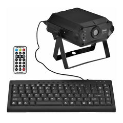 Stageline LSX-300 Textlaser – Schreiben Sie Ihren eigenen Text über eine Tastatur!