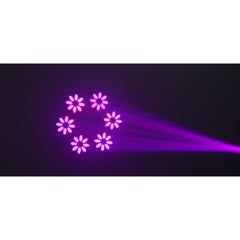 Ibiza E-BEAM100 DMX-Controlled LED Beam Moving Head 100W *BSTOCK*