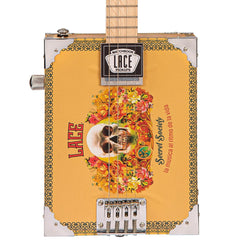 Lace Electric Cigar Box Guitar - Secret Society - 4 String