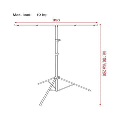 Showgear Light stand ECO (10kg)