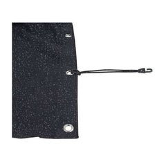 Showgear Backdrop Black 300(w) x 400(h) cm Glamourmolton 320 g/m2 13 shockcords