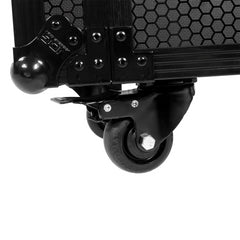 UDG FlightCase Trunk for Set CDJ/MIXER Black Plus (Trolley & Wheels)