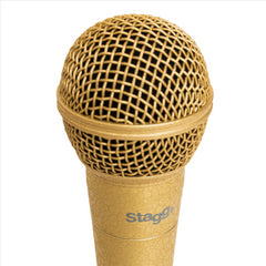 Stagg Professional Cardioid Dynamic Microphone - Gold Special Edition