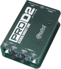 Radial PROD2 Stéréo Passif DI Box Clavier Système de sonorisation d'enregistrement en studio