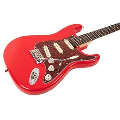 Vintage V60 Coaster Electric Guitar Pack - Gloss Red