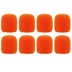 8x Pulse Microphone Windshield Orange