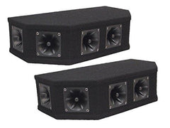 2x Soundlab 50W Piezo Tweeter Array Top Box